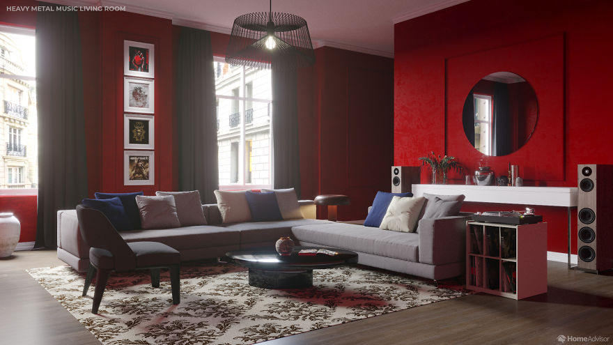 Designers Color A Room Based On A Music Genre, Described By People Who Can 'See Music's Colors' Designers Color A Room Based On A Music Genre, Described By People Who Can 'See Music's Colors'