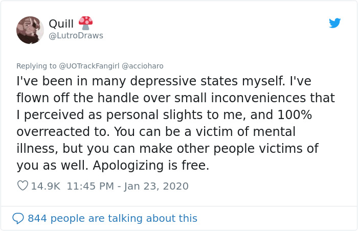 Tired Of People With Mental Health Issues Playing The Victim Card Constantly, This Person Shames Them On Twitter Tired Of People With Mental Health Issues Playing The Victim Card Constantly, This Person Shames Them On Twitter
