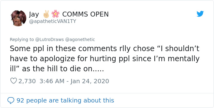 Tired Of People With Mental Health Issues Playing The Victim Card Constantly, This Person Shames Them On Twitter
