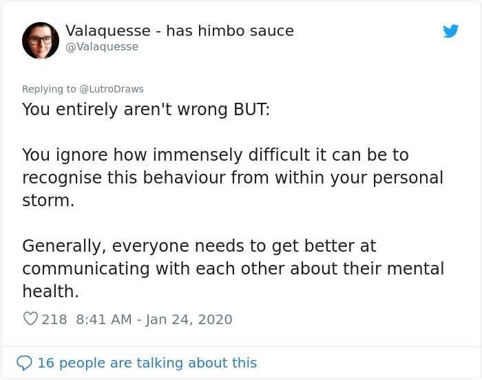 Tired Of People With Mental Health Issues Playing The Victim Card Constantly, This Person Shames Them On Twitter Tired Of People With Mental Health Issues Playing The Victim Card Constantly, This Person Shames Them On Twitter