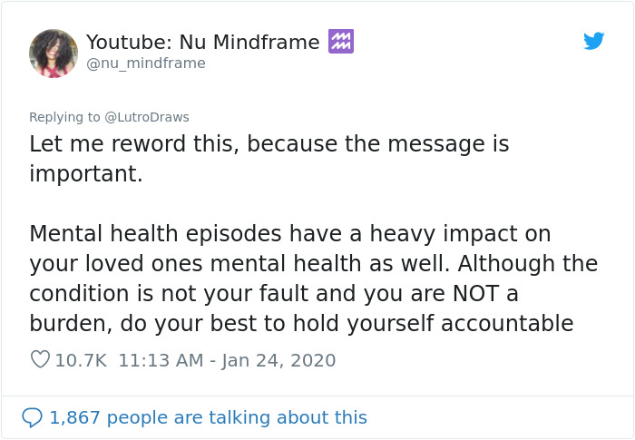 Tired Of People With Mental Health Issues Playing The Victim Card Constantly, This Person Shames Them On Twitter Tired Of People With Mental Health Issues Playing The Victim Card Constantly, This Person Shames Them On Twitter