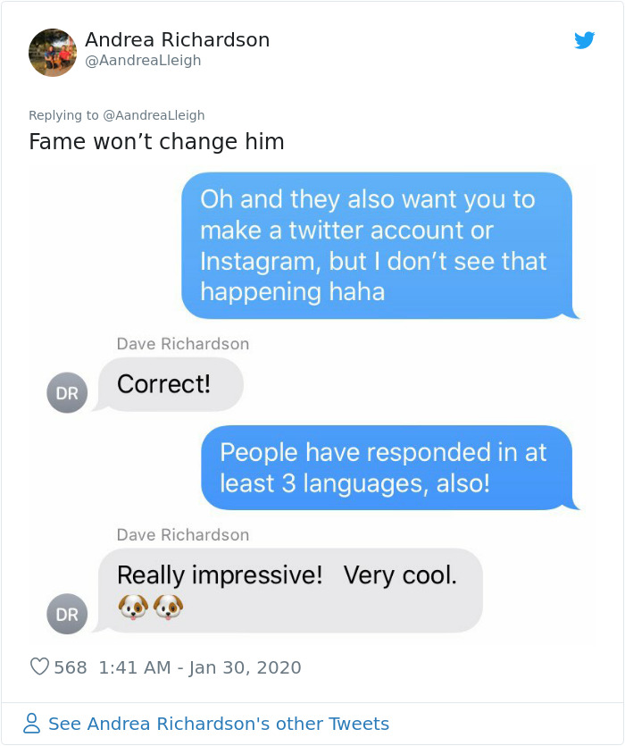 Retired Dad Walks Dogs In An Animal Shelter, Sends Bios Of Each One To His Daughter, People Adore Him