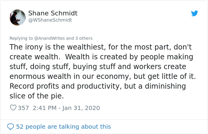 Guy Explains America's Wealth Inequality Using A Pie And People Are Mad