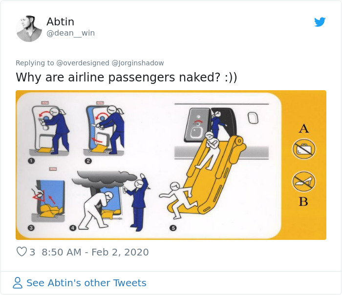 Flight Safety Illustrations Drawn By Someone Who Probably Doesn’t Know How Kids Look Flight Safety Illustrations Drawn By Someone Who Probably Doesn’t Know How Kids Look