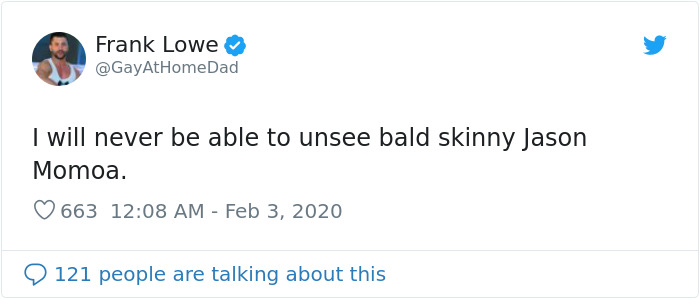 Balding Jason Momoa Takes Off His Muscles In A Freaky Super Bowl Ad