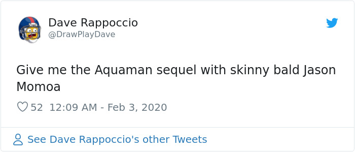 Balding Jason Momoa Takes Off His Muscles In A Freaky Super Bowl Ad Balding Jason Momoa Takes Off His Muscles In A Freaky Super Bowl Ad