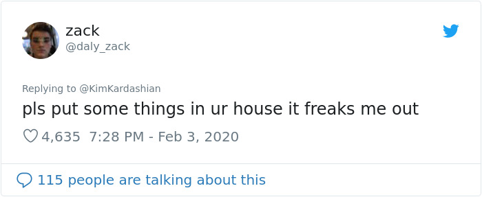 Kim Kardashian Posts Photos Of Her Mansion And It’s So Empty, People Start Hilariously Roasting It Kim Kardashian Posts Photos Of Her Mansion And It’s So Empty, People Start Hilariously Roasting It