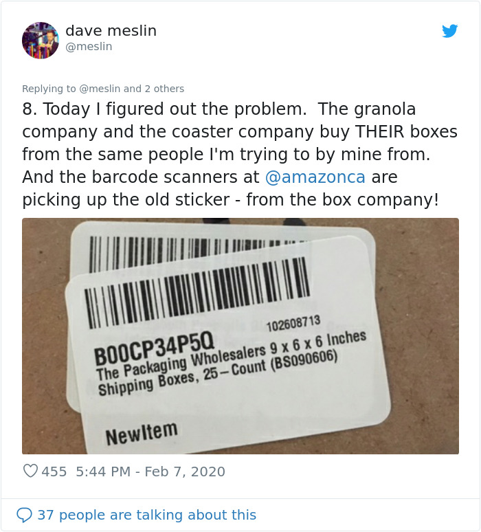 This Person&rsquo;s Attempt To Order A Box Of Boxes From Amazon Fails So Badly, It Becomes A Meme