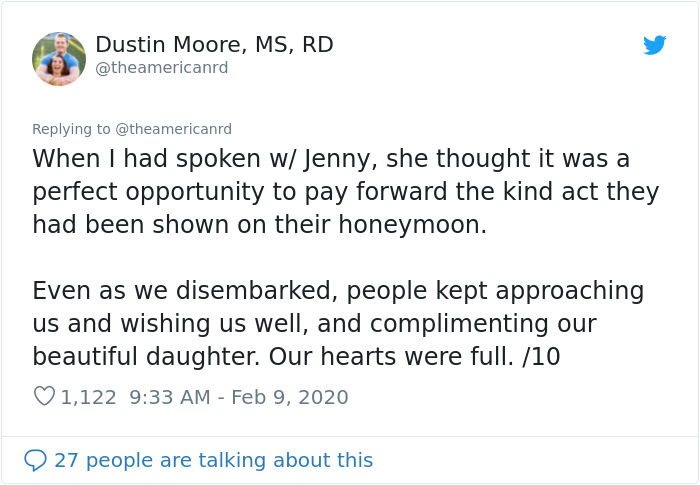 Couple Flies Home With Newly Adopted Baby And Passengers Decide To Throw Them An Impromptu Baby Shower