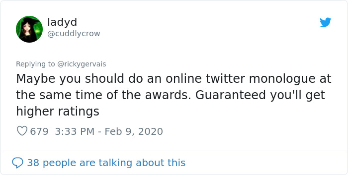 Someone Asks Ricky Gervais For His Opinion On The Oscars, The Comedian Doesn't Hold Back And Roasts Celebs Once Again