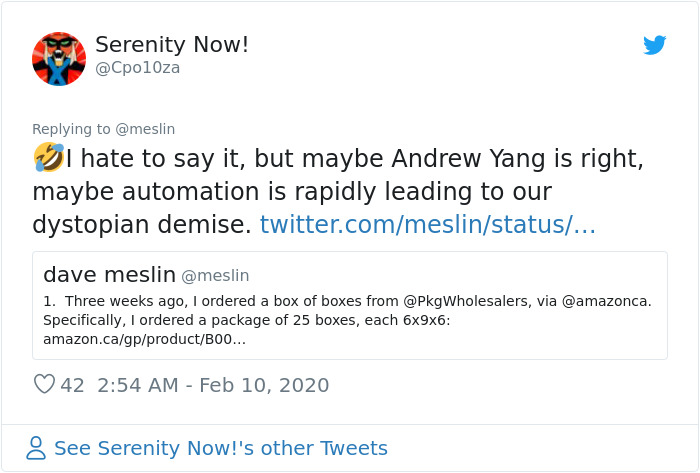 This Person’s Attempt To Order A Box Of Boxes From Amazon Fails So Badly, It Becomes A Meme This Person’s Attempt To Order A Box Of Boxes From Amazon Fails So Badly, It Becomes A Meme