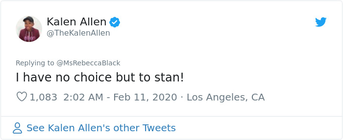 A Very Grown Up Rebecca Black Celebrates The 9-Year Anniversary Of "Friday" By Sharing An Emotional Message A Very Grown Up Rebecca Black Celebrates The 9-Year Anniversary Of "Friday" By Sharing An Emotional Message