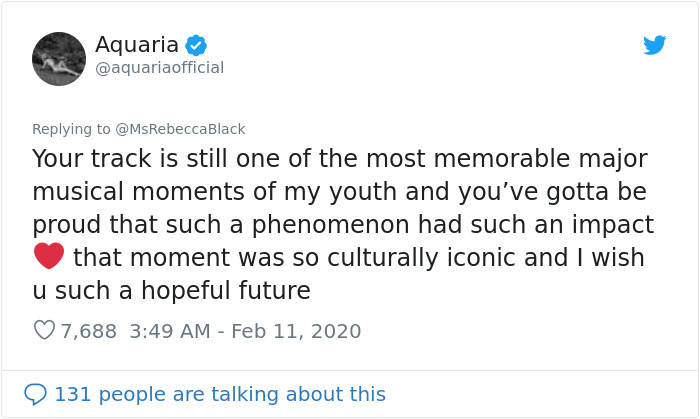 A Very Grown Up Rebecca Black Celebrates The 9-Year Anniversary Of "Friday" By Sharing An Emotional Message