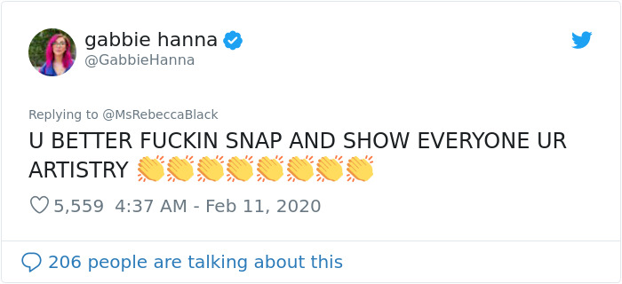 A Very Grown Up Rebecca Black Celebrates The 9-Year Anniversary Of "Friday" By Sharing An Emotional Message A Very Grown Up Rebecca Black Celebrates The 9-Year Anniversary Of "Friday" By Sharing An Emotional Message