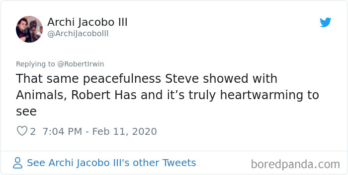 Robert Irwin Turns Heads With An Iconic Photo Recreation Where He Looks Exactly Like His Dad