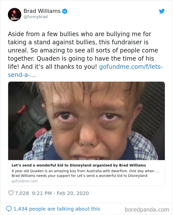 Celebrities Respond To 9-Year-Old Quaden Who Was Bullied Over His Dwarfism So Bad, He Wanted To Die