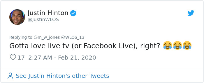 Reporter Has No Idea His Facebook Filters Are On During A Live Report, And The Broadcast Is Hilarious