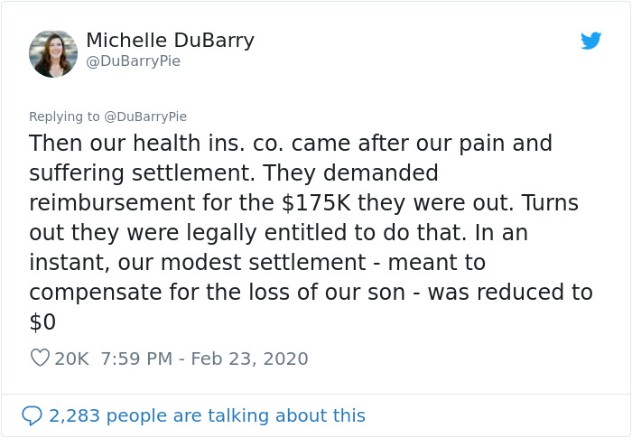 27-Hour Hospital Stay Leaves Parents Of A Killed One-Year-Old Not Only In Grief But Also In $175k Of Medical Debt 27-Hour Hospital Stay Leaves Parents Of A Killed One-Year-Old Not Only In Grief But Also In $175k Of Medical Debt