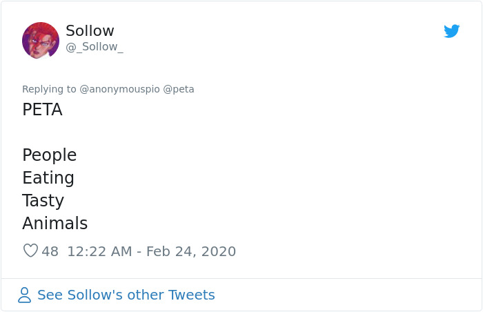 PETA Says Coronavirus Is An Anagram Of Carnivorous, Gets Hilariously Ridiculed PETA Says Coronavirus Is An Anagram Of Carnivorous, Gets Hilariously Ridiculed