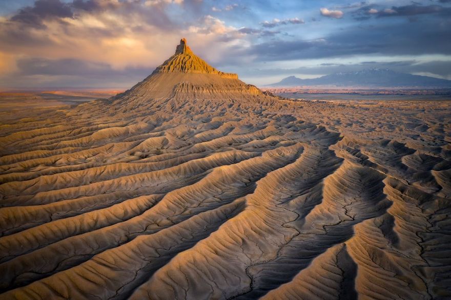 Badlands, Utah, USA By David Swindler