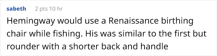 Dad Buys An Antique Chair For His Daughter, 2 Years Later Her Boyfriend Tells Her It's Actually A Birthing Chair Dad Buys An Antique Chair For His Daughter, 2 Years Later Her Boyfriend Tells Her It's Actually A Birthing Chair