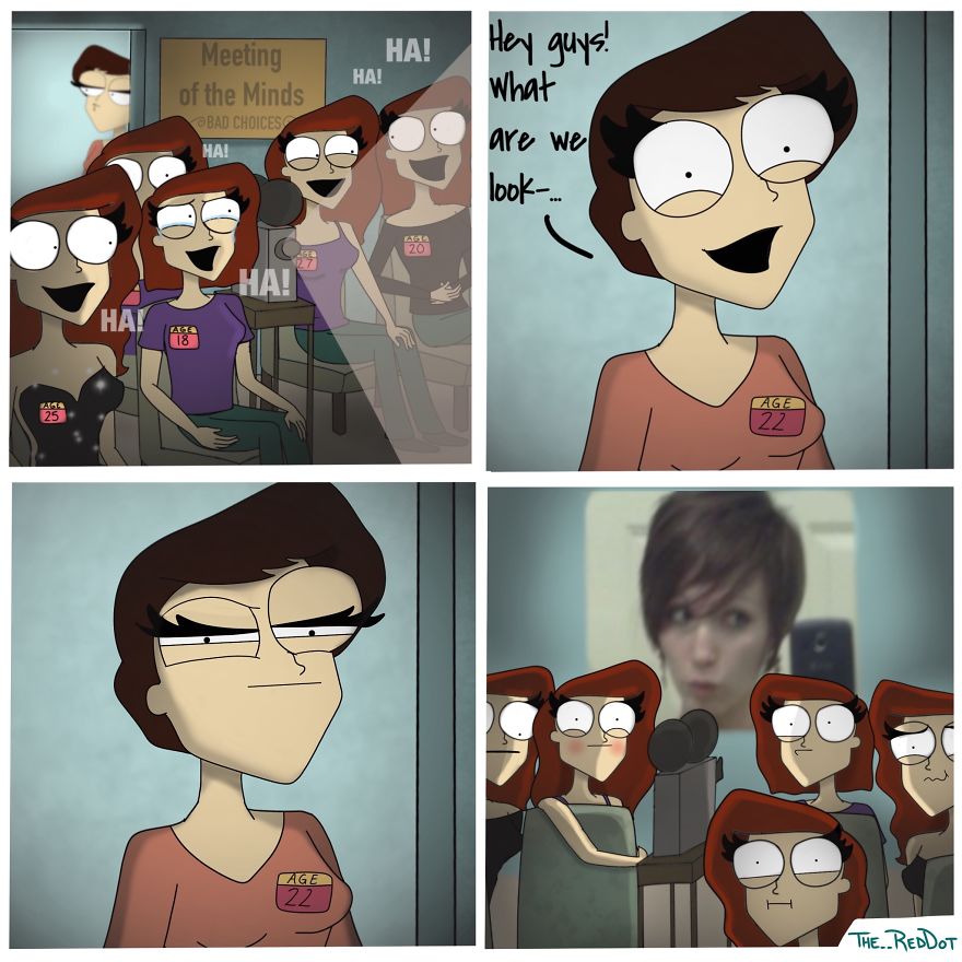 I Make Funny, Dirty, Weird Comics Because Acting My Age Is Overrated.