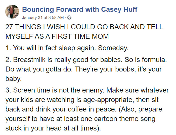 Mom Lists 27 Things She Wishes She Knew Before Having Kids, And Parents Are Applauding Her