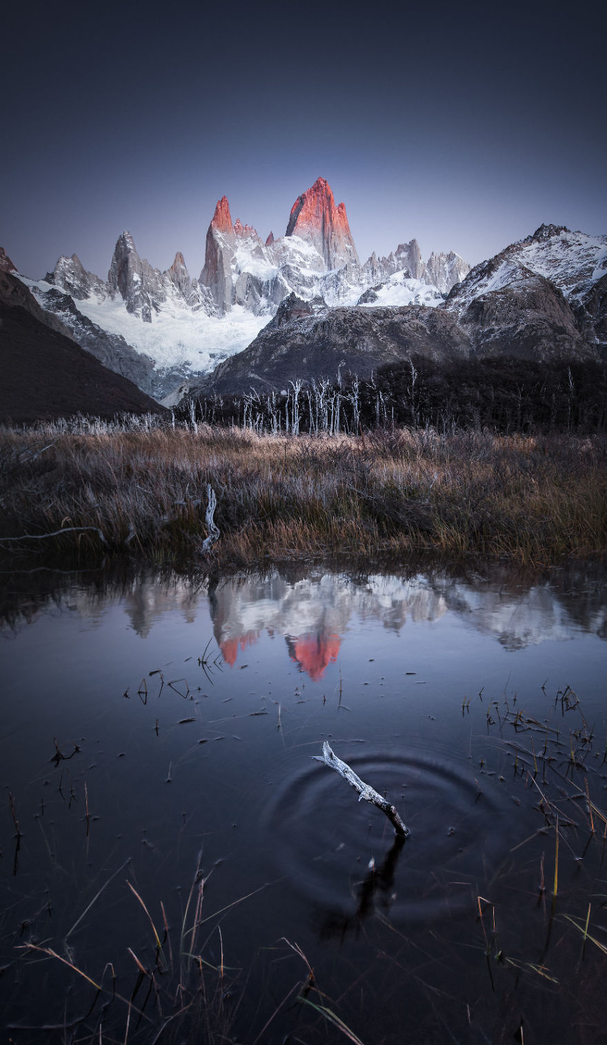 Monte Fitz Roy, Patagonia, Argentina By Yuekai Du