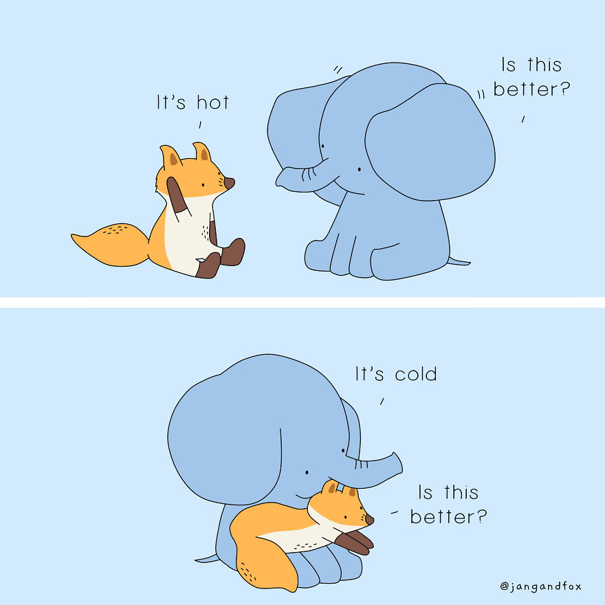 Love Is Complementing Each Other