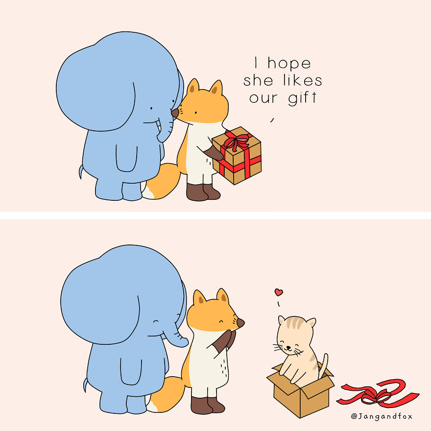 Love Is Getting A Gift You Like