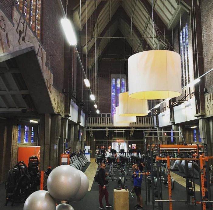 My Gym Used To Be A Church