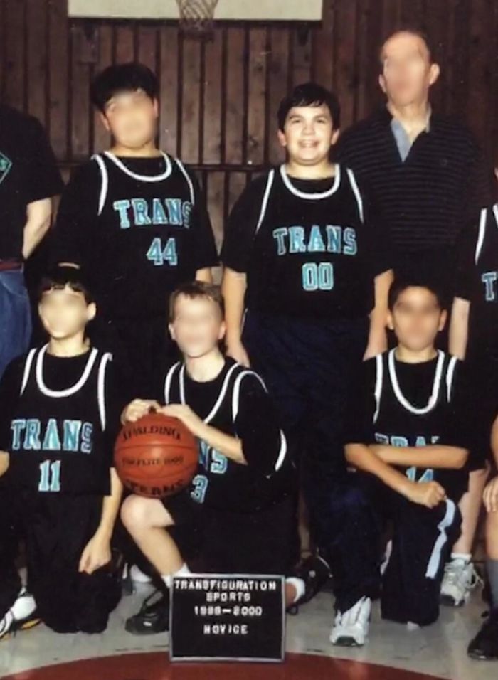 When I Was A Kid I Played Basketball For A Church Called Transfiguration. Our Uniforms Didn’t Age Well