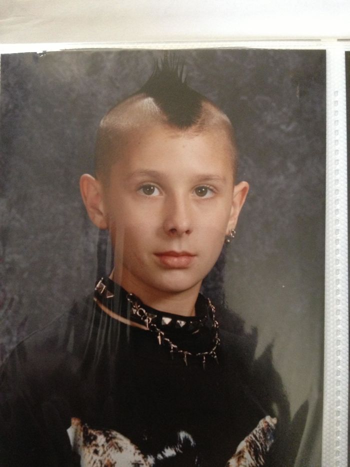 Me Circa 7th Grade. Still Not A Phase