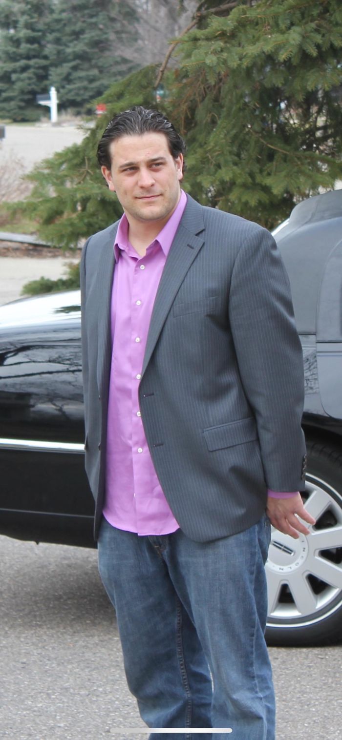 10 Years & 100lbs Ago. My Wife Says I Looked Like I Drove Around Low-Ranking Mobsters