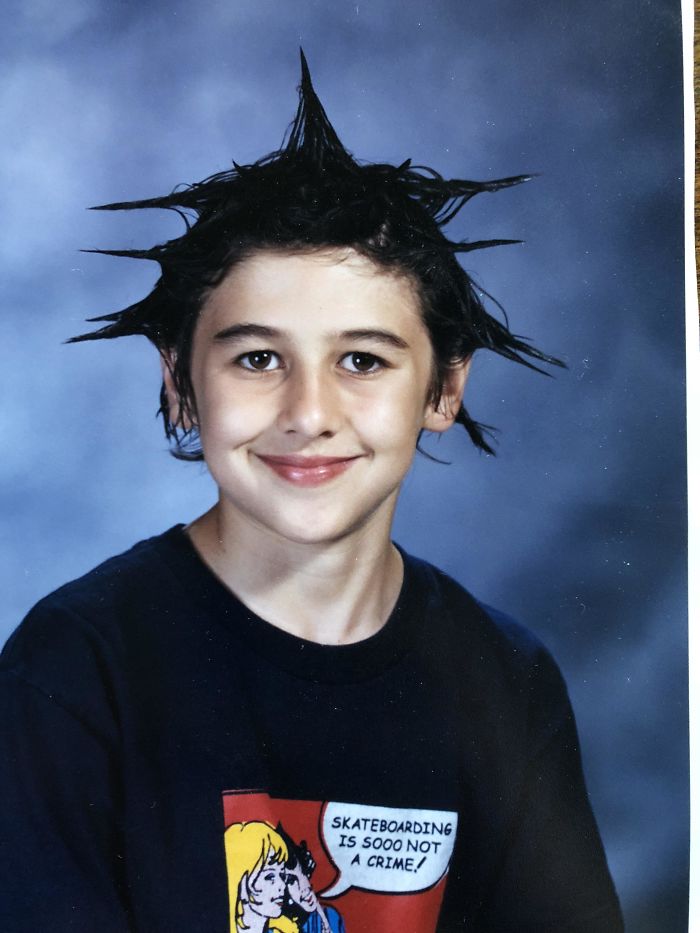 My Mom Said I Would Regret This Hair Cut. Personally I Think I Peaked Way Too Early. ~2003