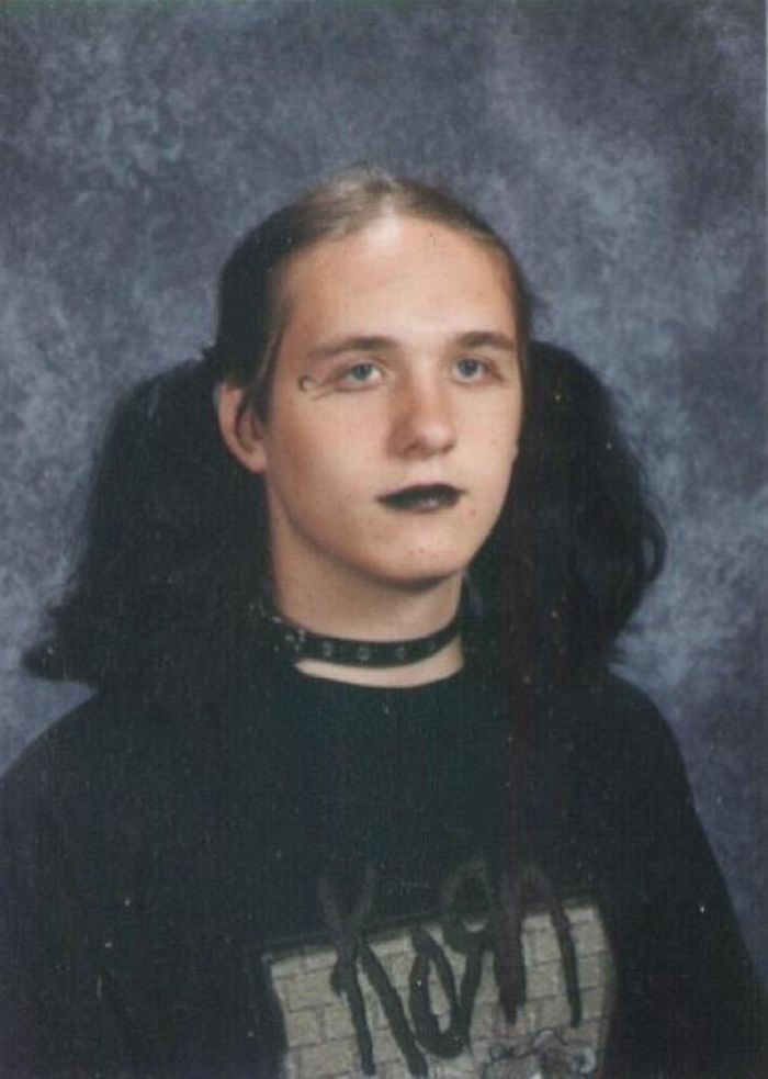 School Photo, Senior Year 2001