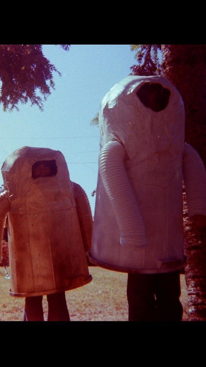 We Didn’t Have Much Money In 1977 But That Didn’t Stop Mom From Giving Us Our Wish To Be C3p0 And R2-D2 That Halloween