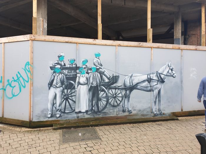 I Watched An Artist Spend Days On This, Two Days After He Finished I Walk Past This. What's Even The Point