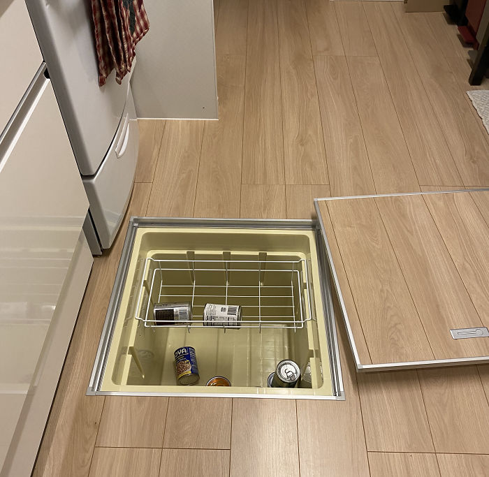 My Kitchen Floor Has A Built-In Cooler