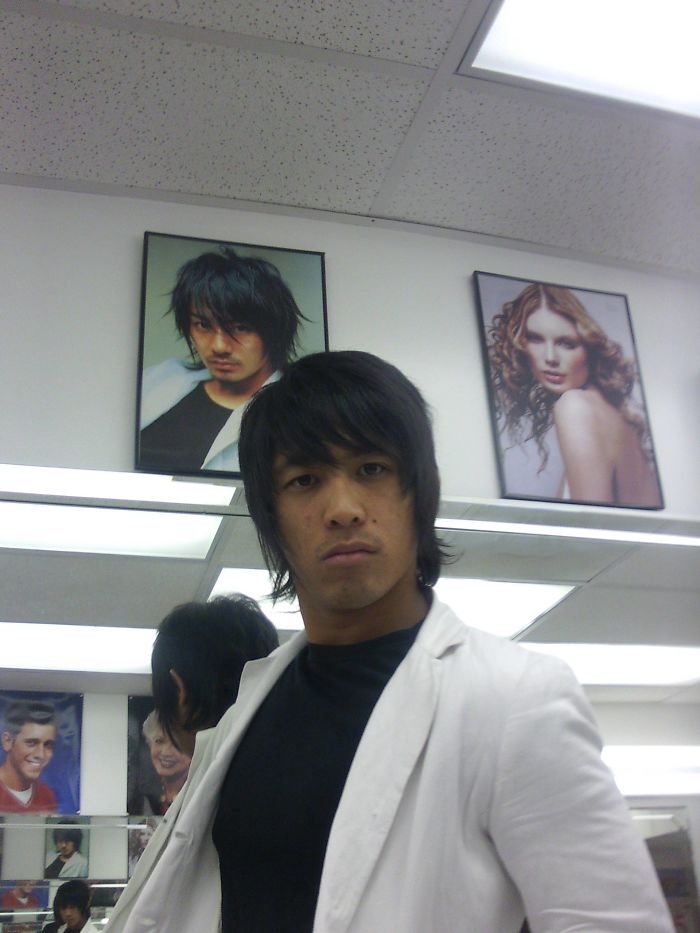 My Brother In Law Found A Doppelganger At The Hair Salon