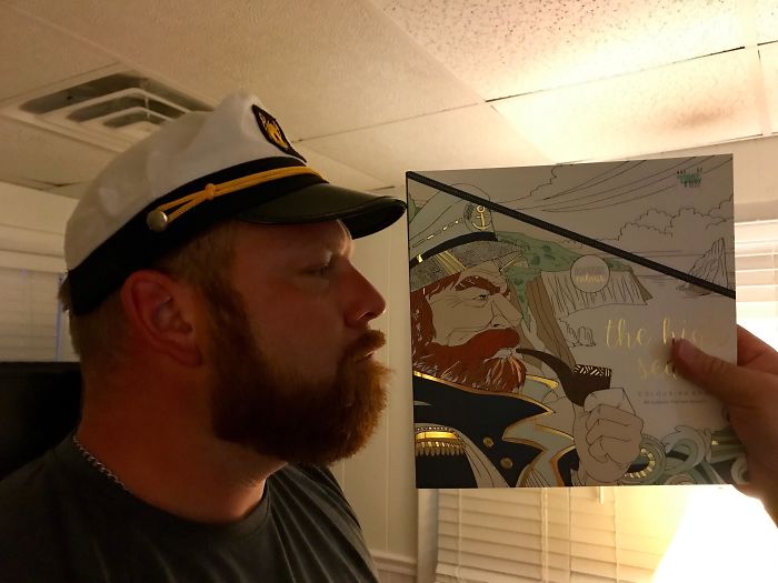 My Cousin Has An Uncanny Resemblance To This Coloring Book Cover