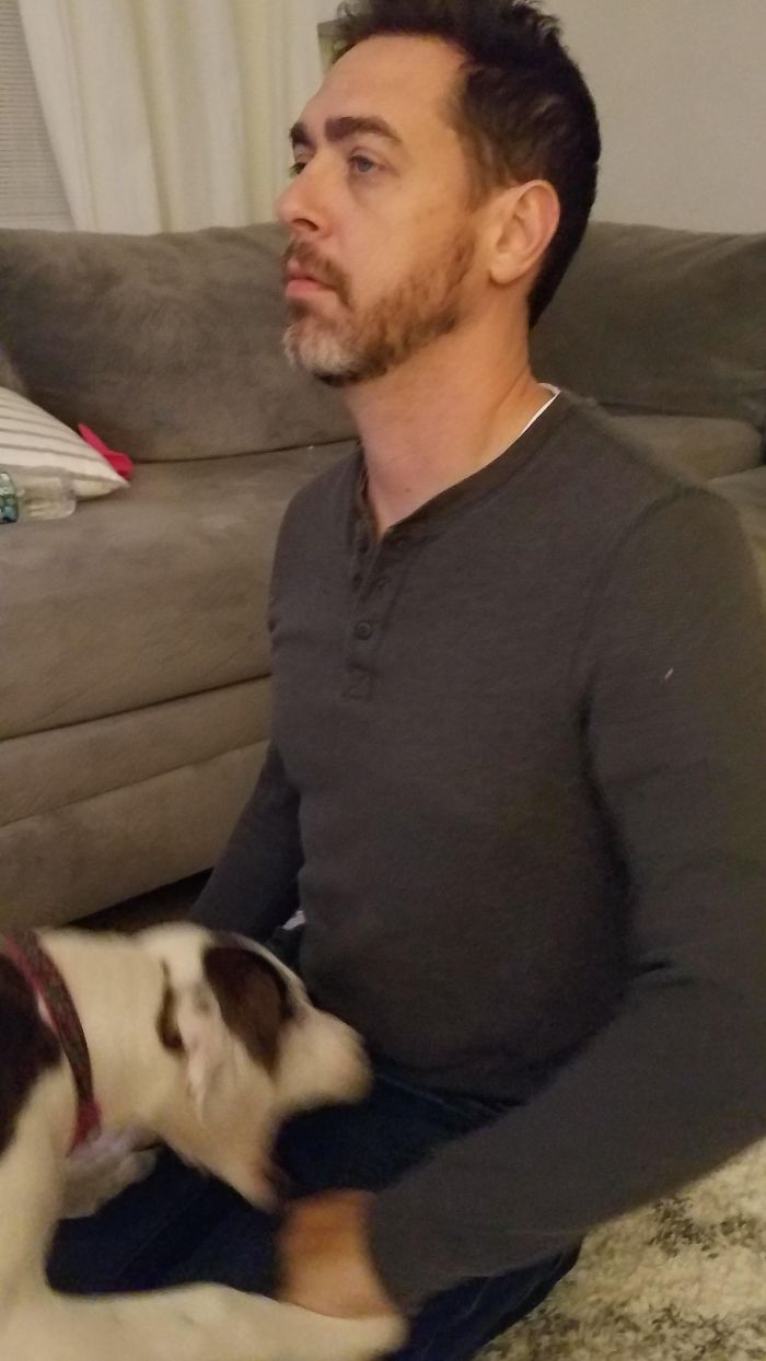 My Stupid Unexpecting Face A Fraction Of A Second Before Being Bit In The Junk