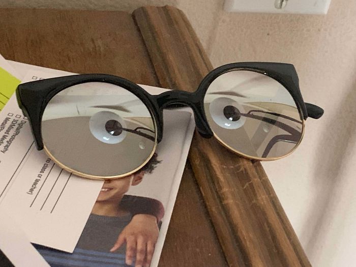 Lamp’s Reflection In My Sunglasses