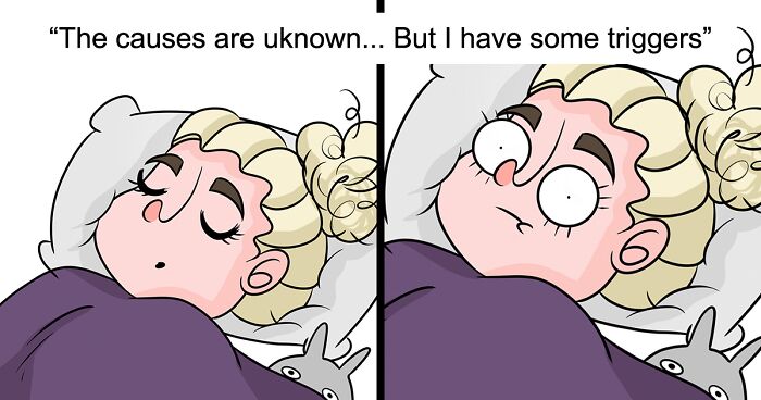 I Suffer From Exploding Head Syndrome, And Here’s A Comic Explaining What It’s Like
