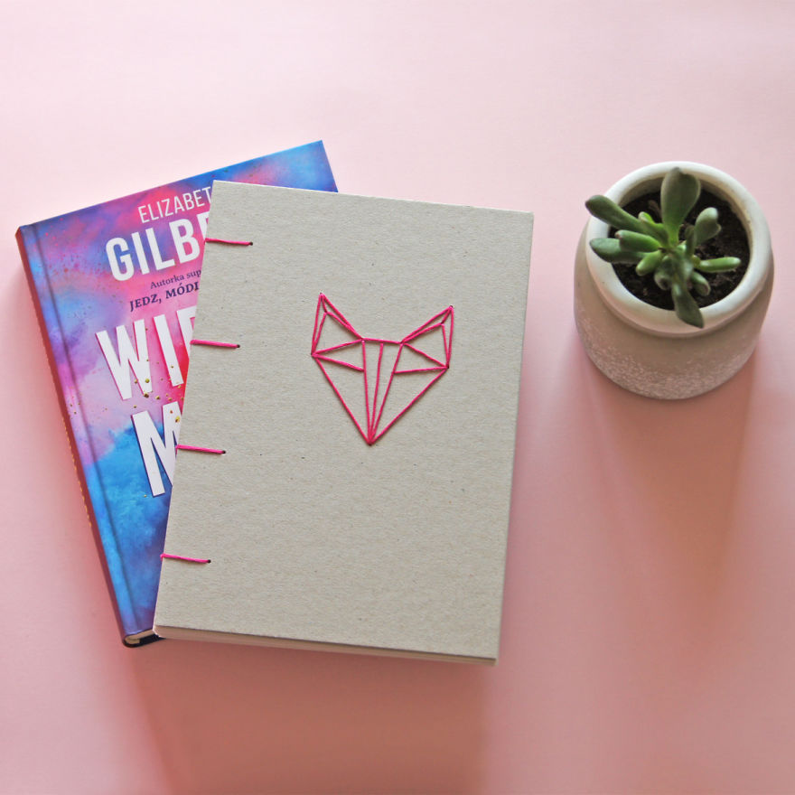 I Create Ecofriendly Handmade Notebooks With Woven Or Embroidered Covers