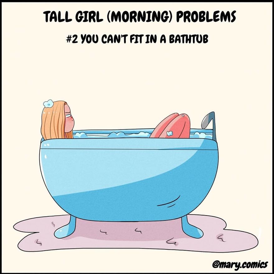 I&rsquo;m 6 Feet Tall, Here Are My Problems That Only Tall Girls Will Understand (11 Comics)