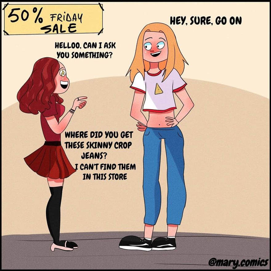 I&rsquo;m 6 Feet Tall, Here Are My Problems That Only Tall Girls Will Understand (11 Comics)