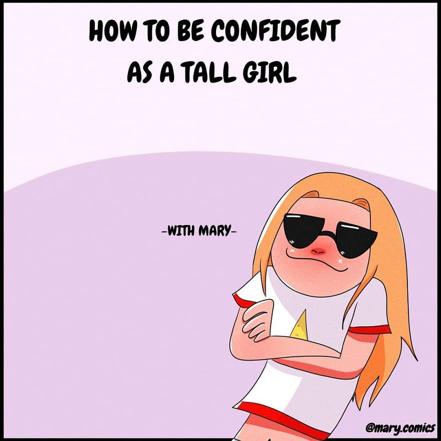 I&rsquo;m 6 Feet Tall, Here Are My Problems That Only Tall Girls Will Understand (11 Comics)