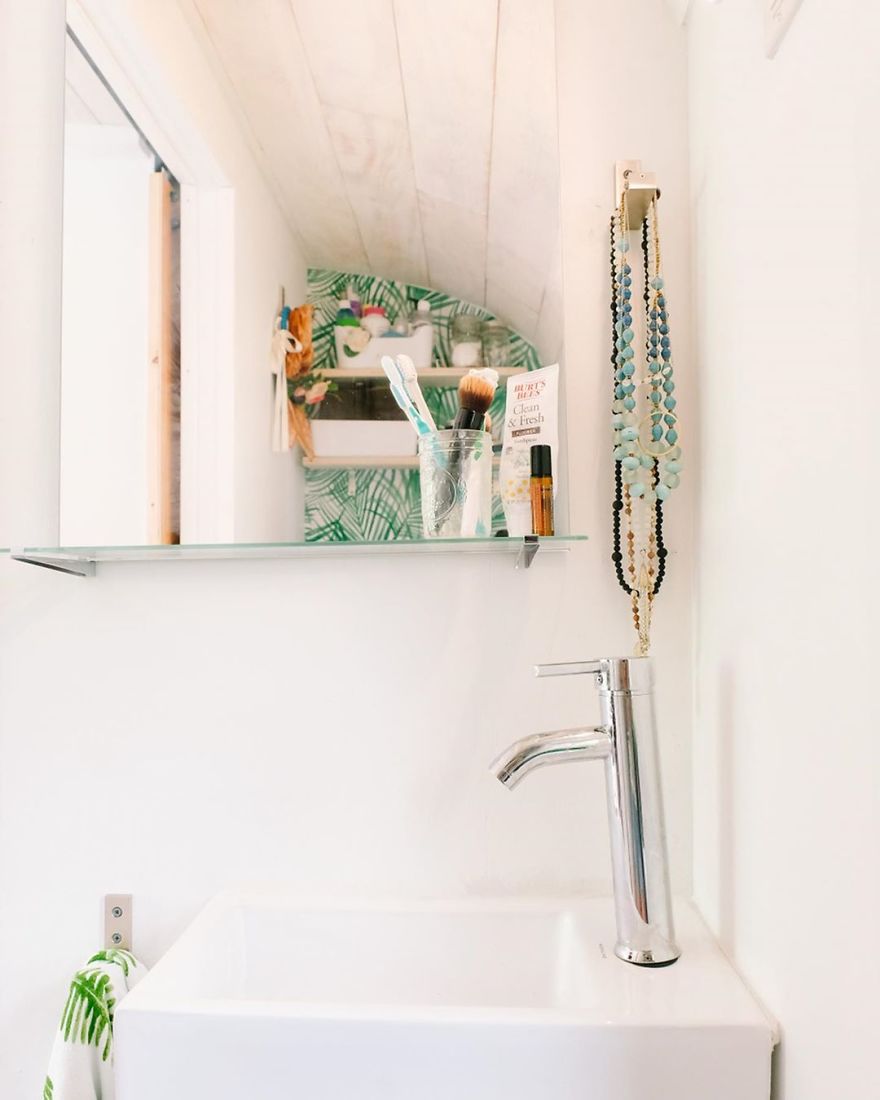 25' Blue Bird Bus Conversion Feels More Like A Home Than A Bus