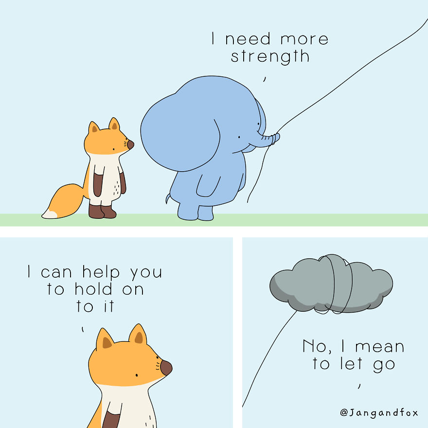 Love Is Helping To Let Go